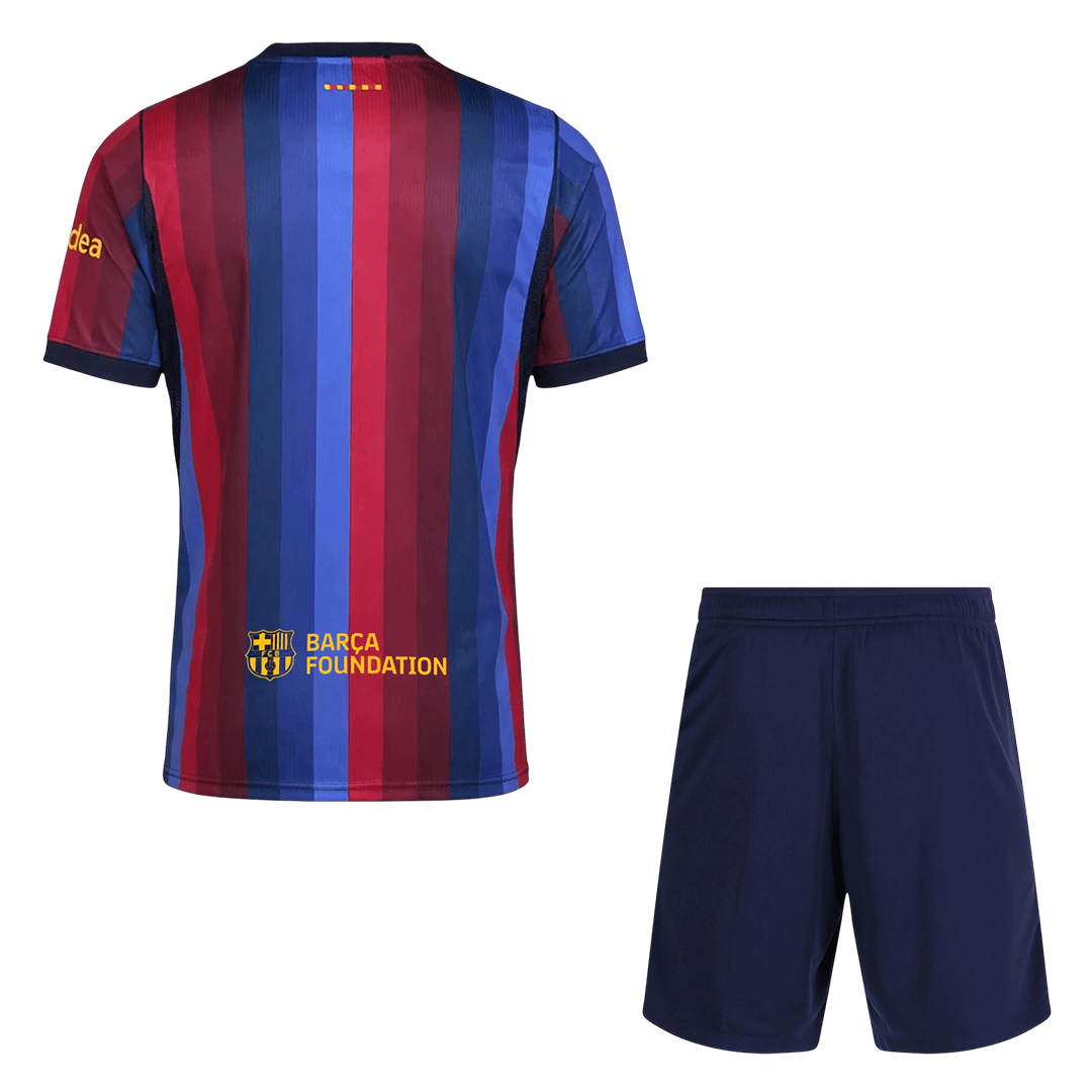 Barcelone Domicile Maillot Kit 2026/27 Rouge&Bleu - Super