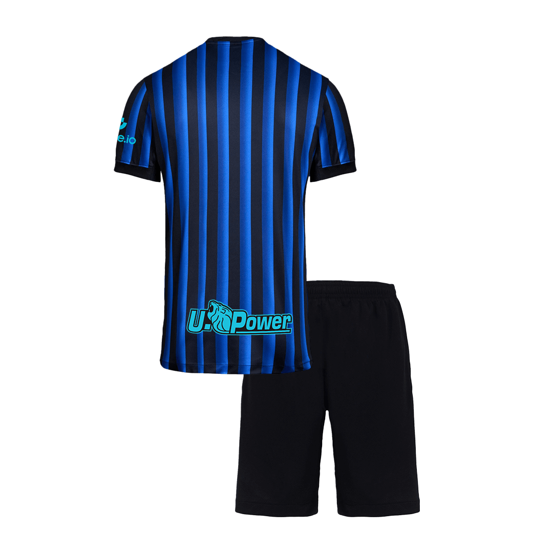 Inter Milan Domicile Maillot Kit 2025/26 Enfant