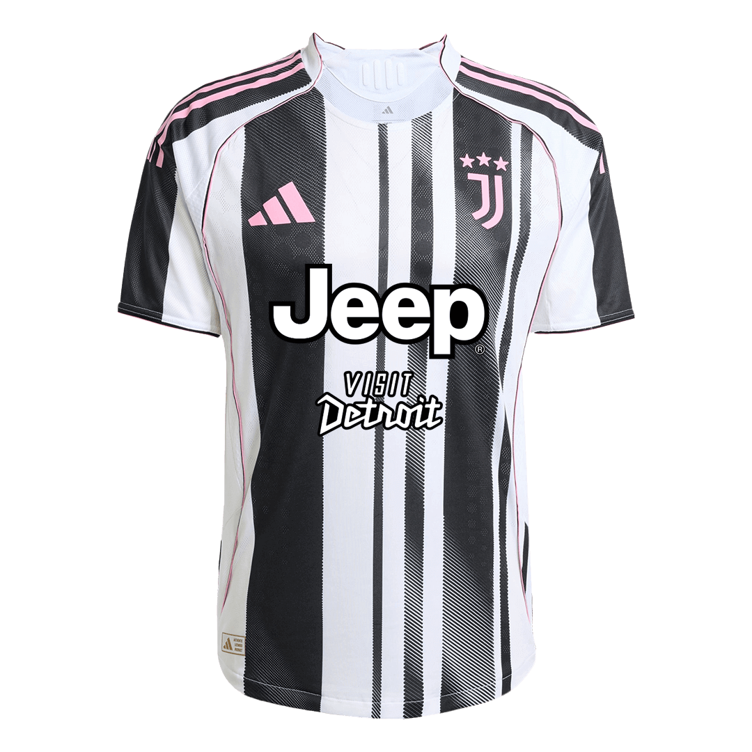 Juventus Domicile Maillot 2025/26 Authentique Jeep x Visit