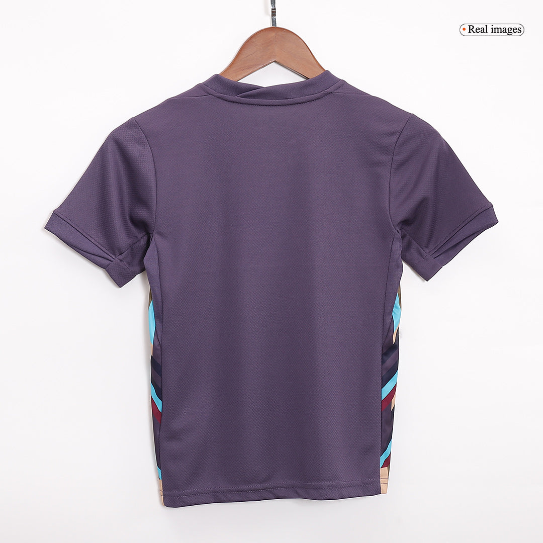 Maillot de Foot Angleterre Extérieur Maillot Kit 2024 Enfant