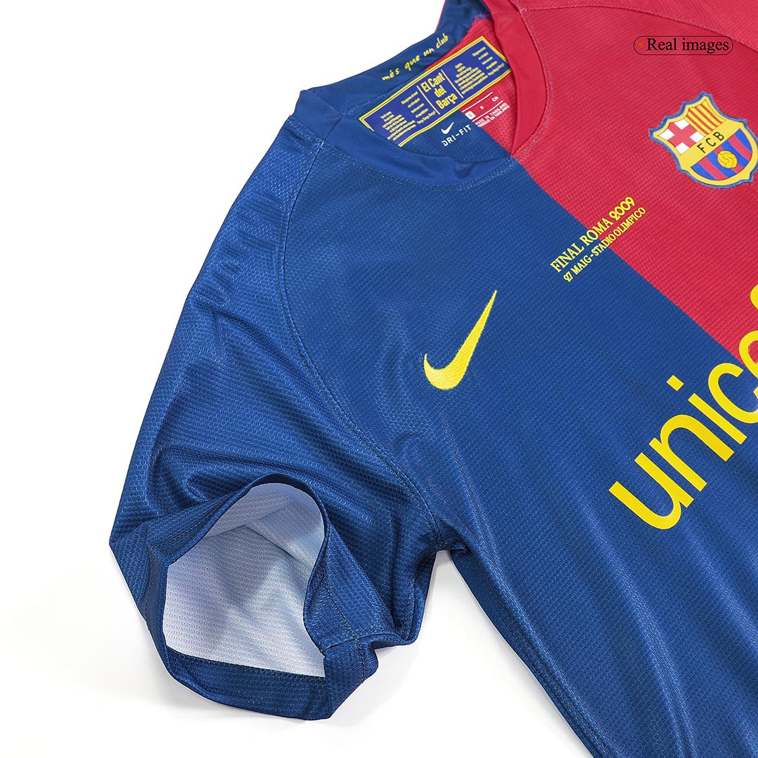 Vintage Barcelone Domicile Maillot 2008/09 - UCL Final