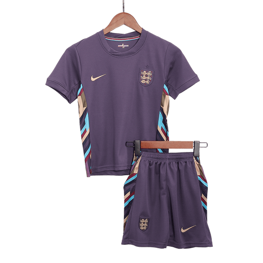 Maillot de Foot Angleterre Extérieur Maillot Kit 2024 Junior