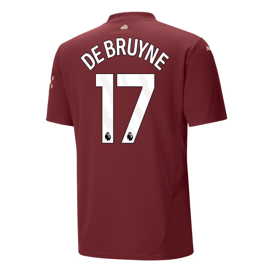 DE BRUYNE #17 Manchester City Third Maillot 2024/25 - Mon Maillot Foot Store