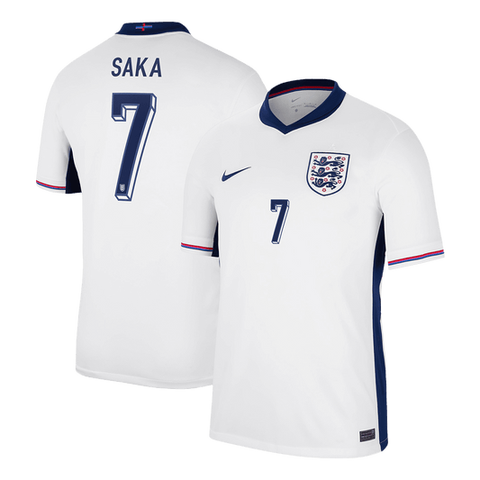 Maillot de Foot SAKA #7 Angleterre Domicile Maillot 2024 - Super