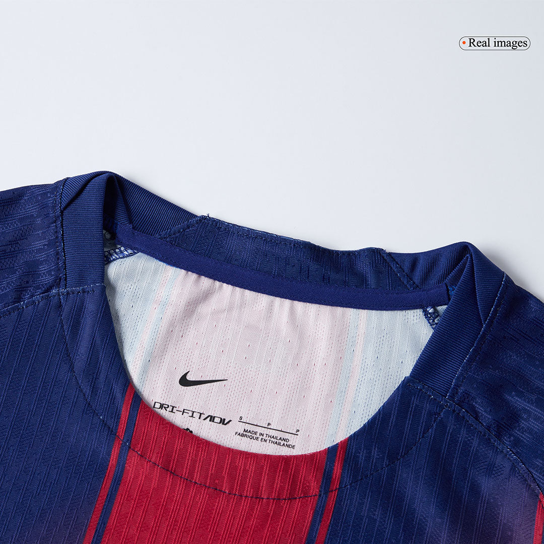 ROONY #28 Barcelone Domicile Maillot 2025/26 Rouge et Bleu Joueur