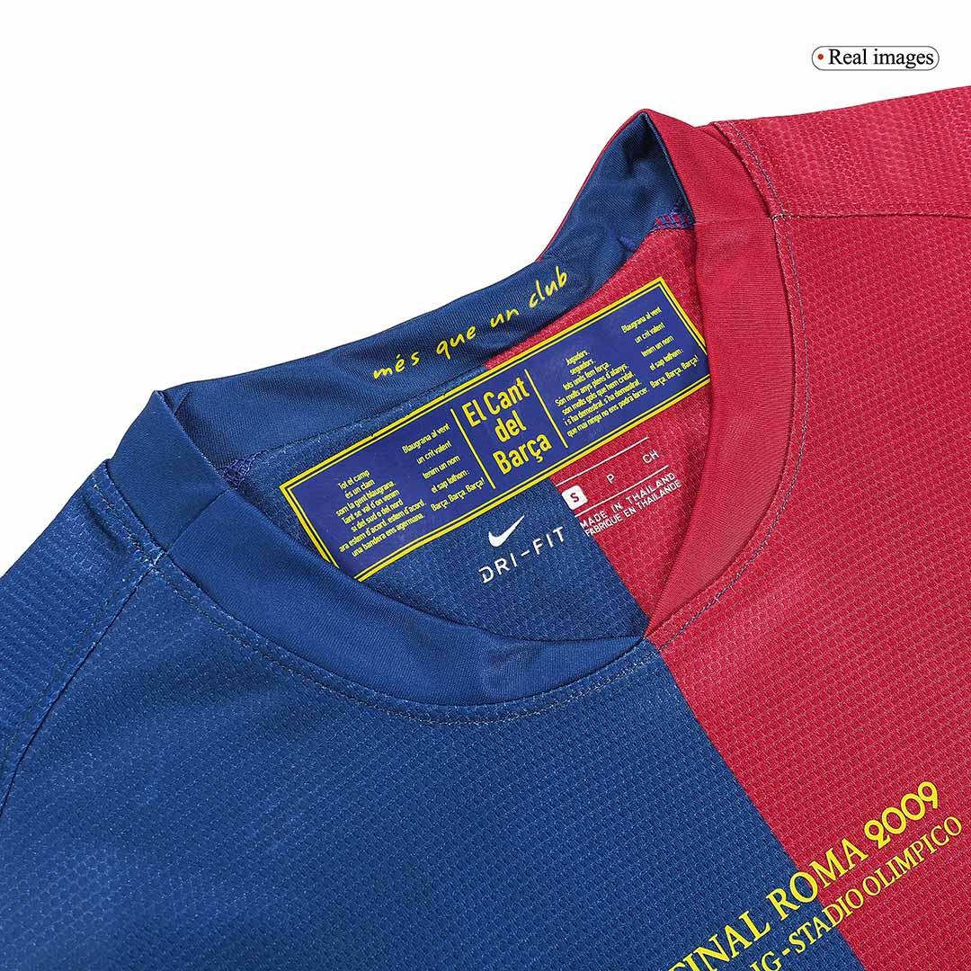 Vintage Barcelone Domicile Maillot 2008/09 - UCL Final