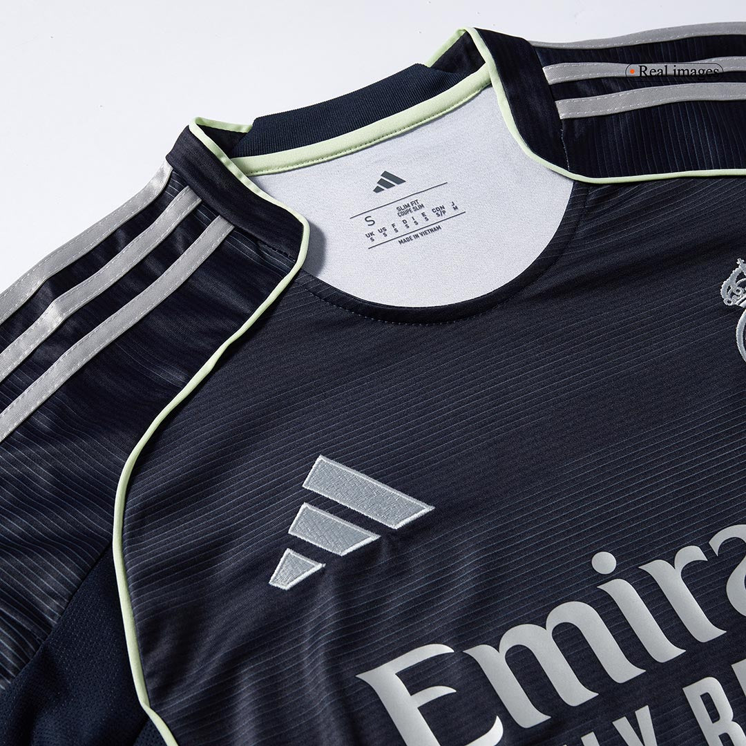 BELLINGHAM #5 Real Madrid Extérieur Maillot 2025/26 Grande Taille