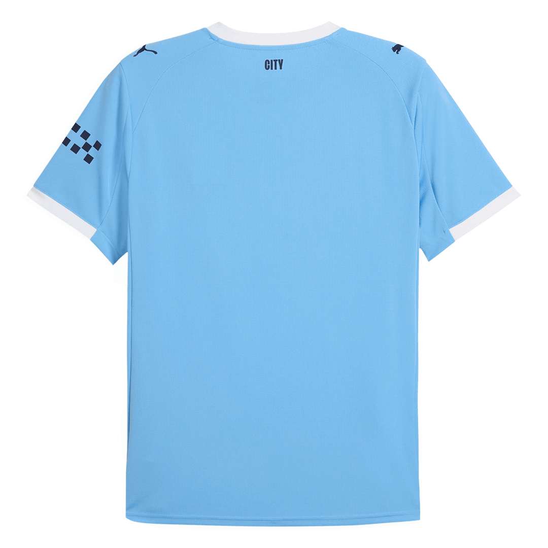 Manchester City Domicile Maillot 2025/26 Grande Taille