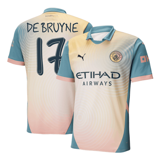 DE BRUYNE #17 Manchester City Fourth Maillot 2024/25 - Definitely City - Mon Maillot Foot Store