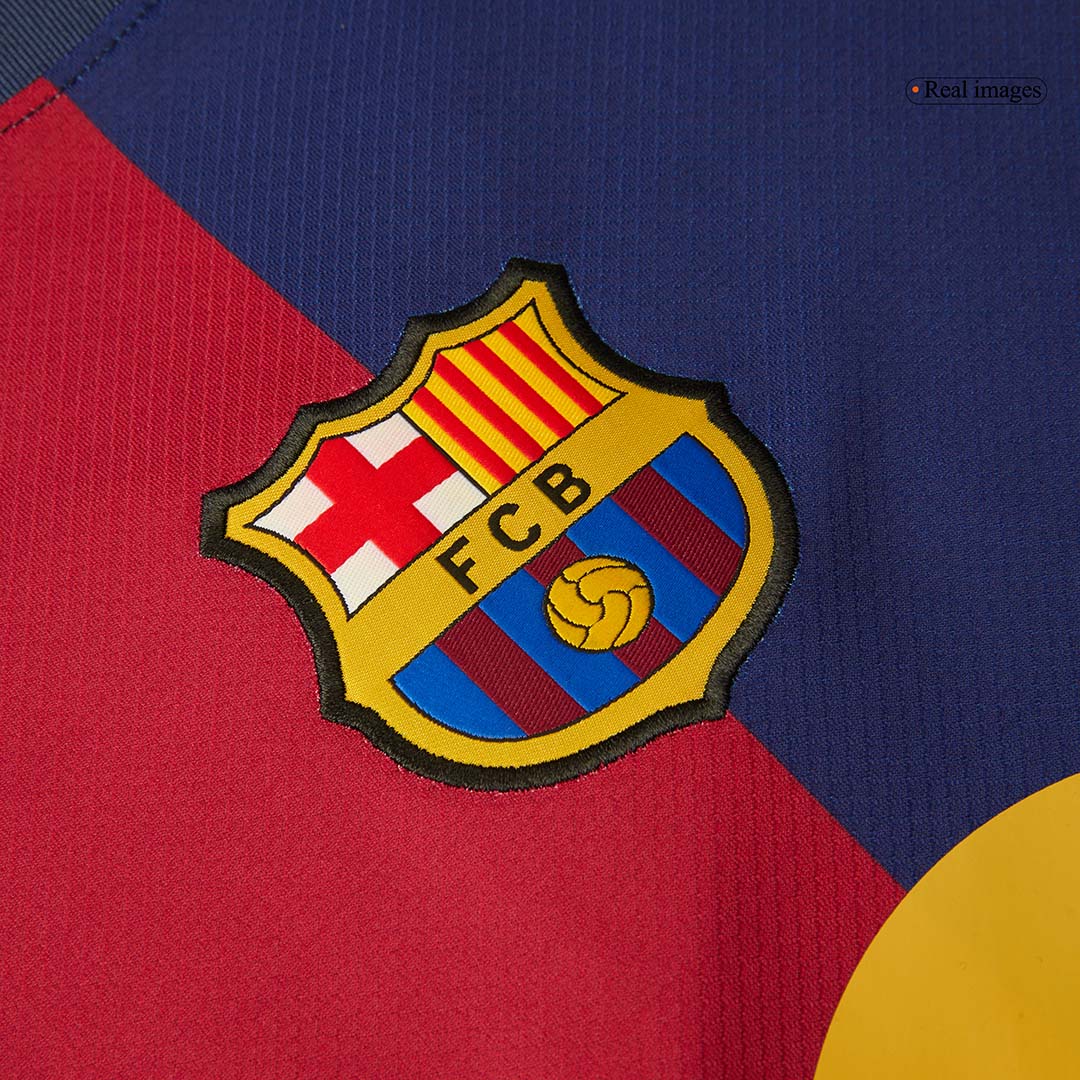 Barcelone Domicile Maillot 125th Anniversaire(Spotify Logo Without Text) 2024/25