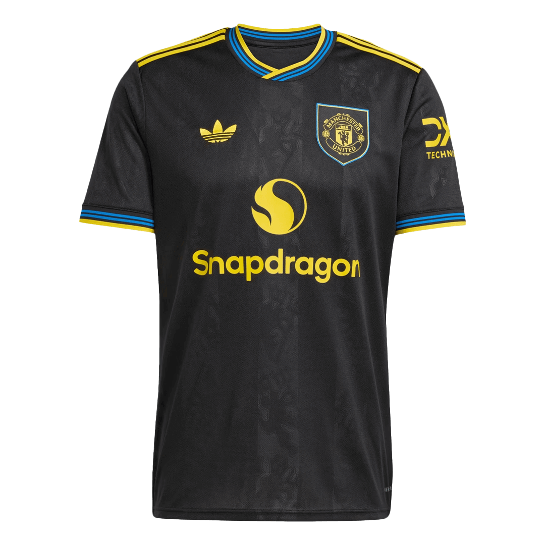 MOUNT #7 Manchester United Third Maillot 2025/26 Noir