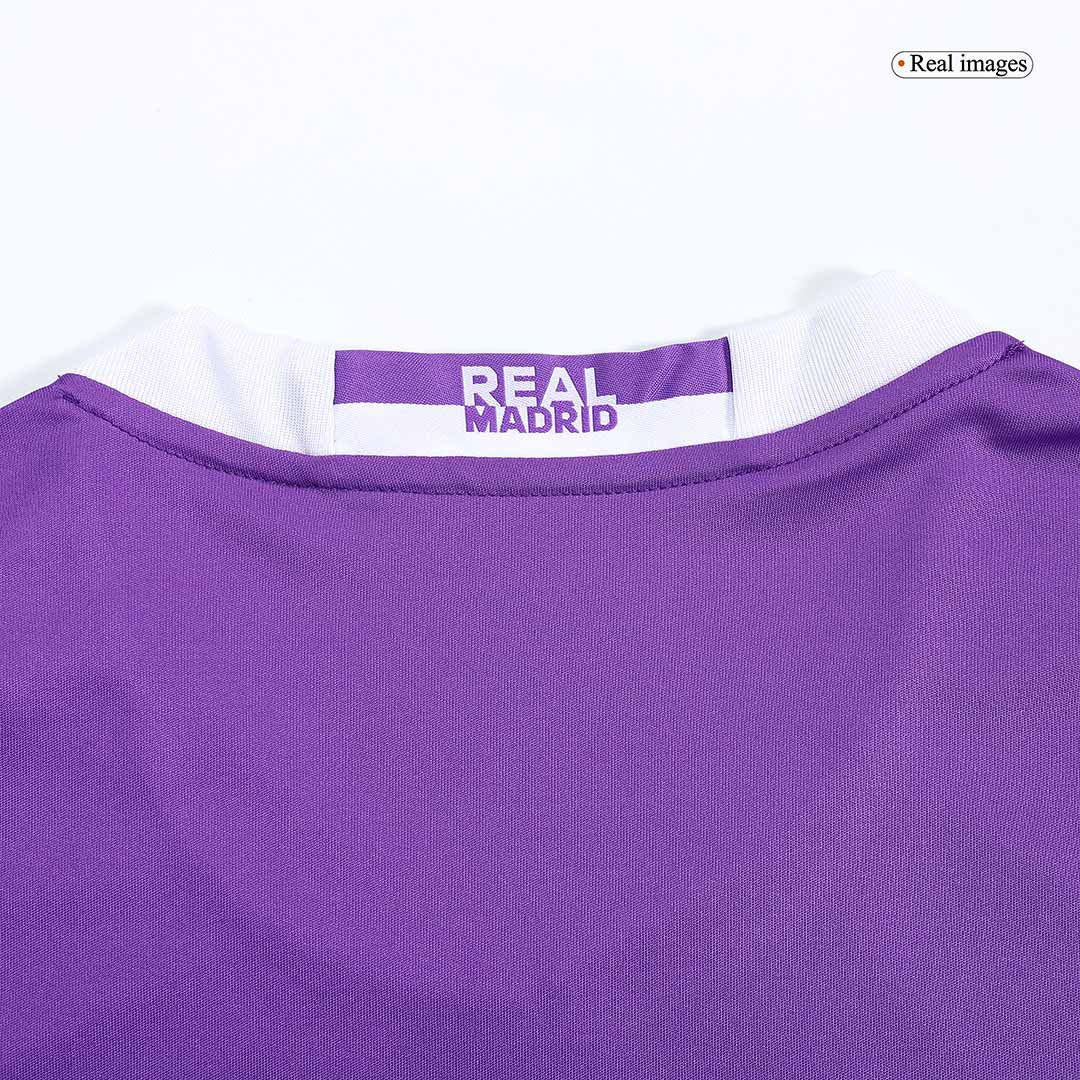 BENZEMA #9 Vintage Real Madrid Extérieur Maillot Manches Longues 2016/17