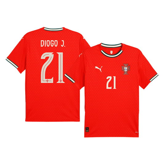 DIOGO J. #21 Portugal Domicile Maillot 2025