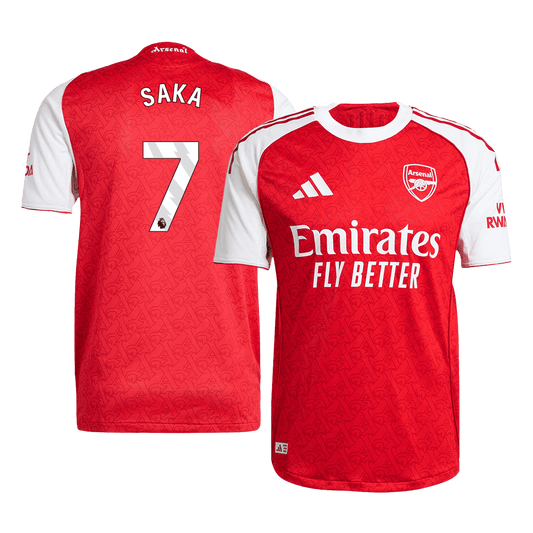 SAKA #7 Arsenal Domicile Maillot 2025/26 Authentique