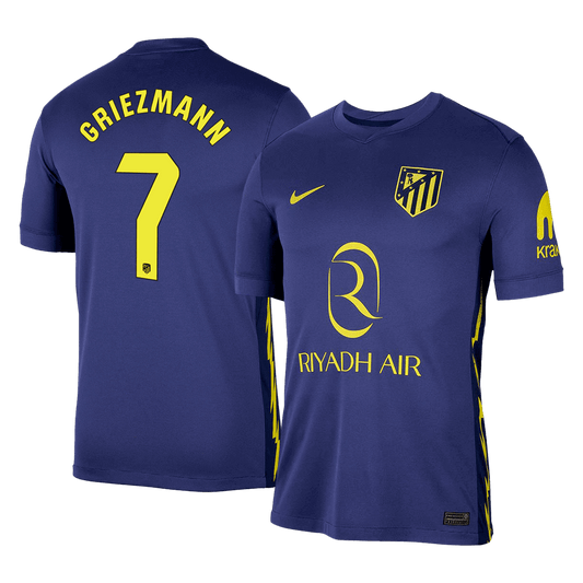 GRIEZMANN #7 Atlético Extérieur Maillot 2025/26 Bleu marine