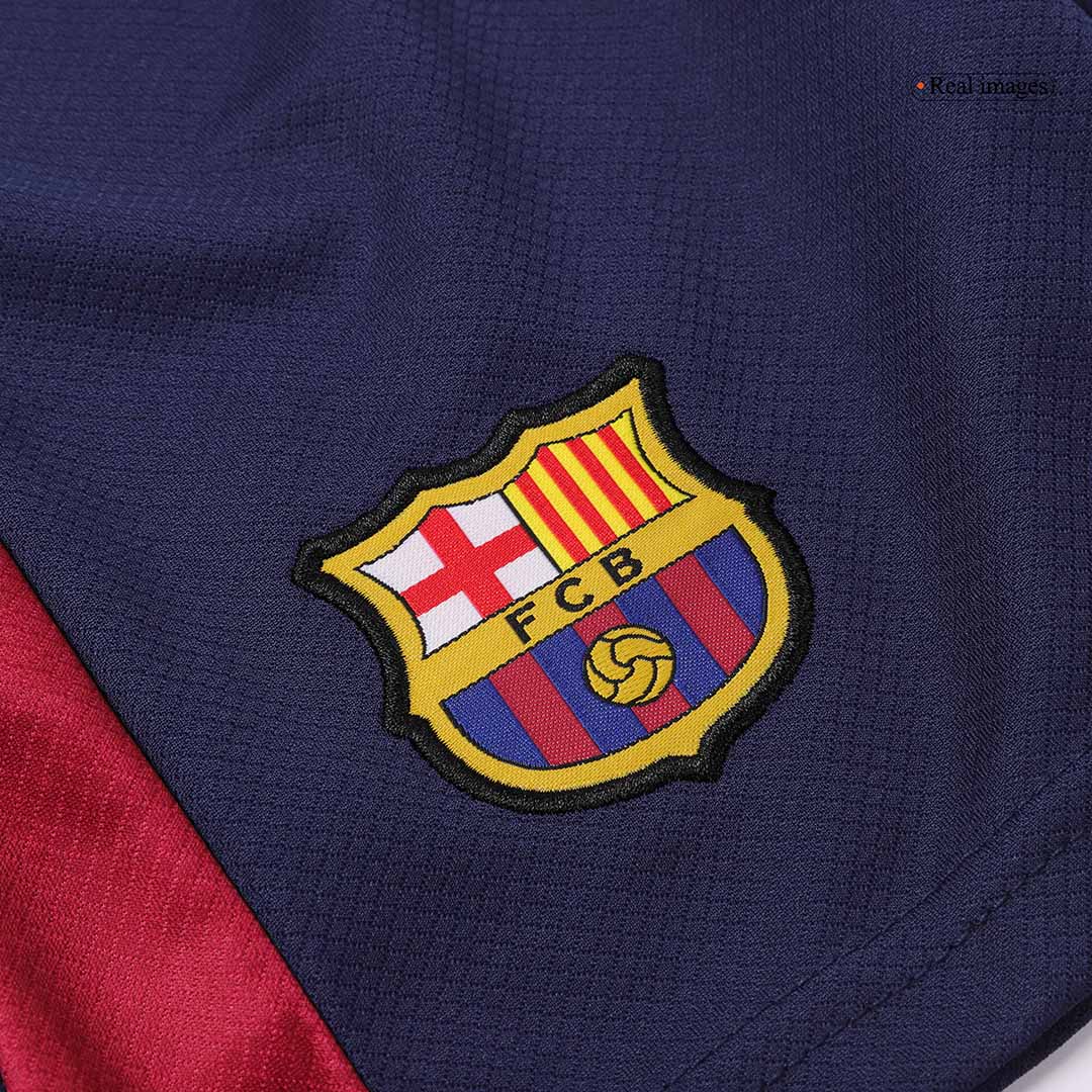 Barcelone Domicile Maillot Kit 2024/25 - Spotify Logo Without Text Enfant - Mon Maillot Foot Store