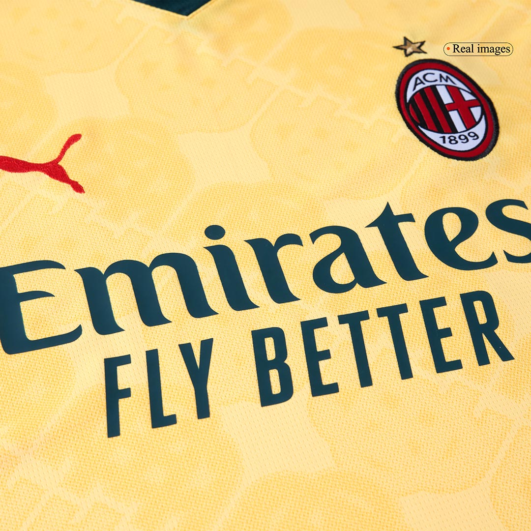 AC Milan Third Maillot Kit 2025/26 Jaune