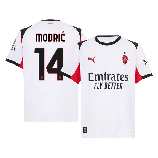 MODRIĆ #14 AC Milan Extérieur Maillot 2025/26