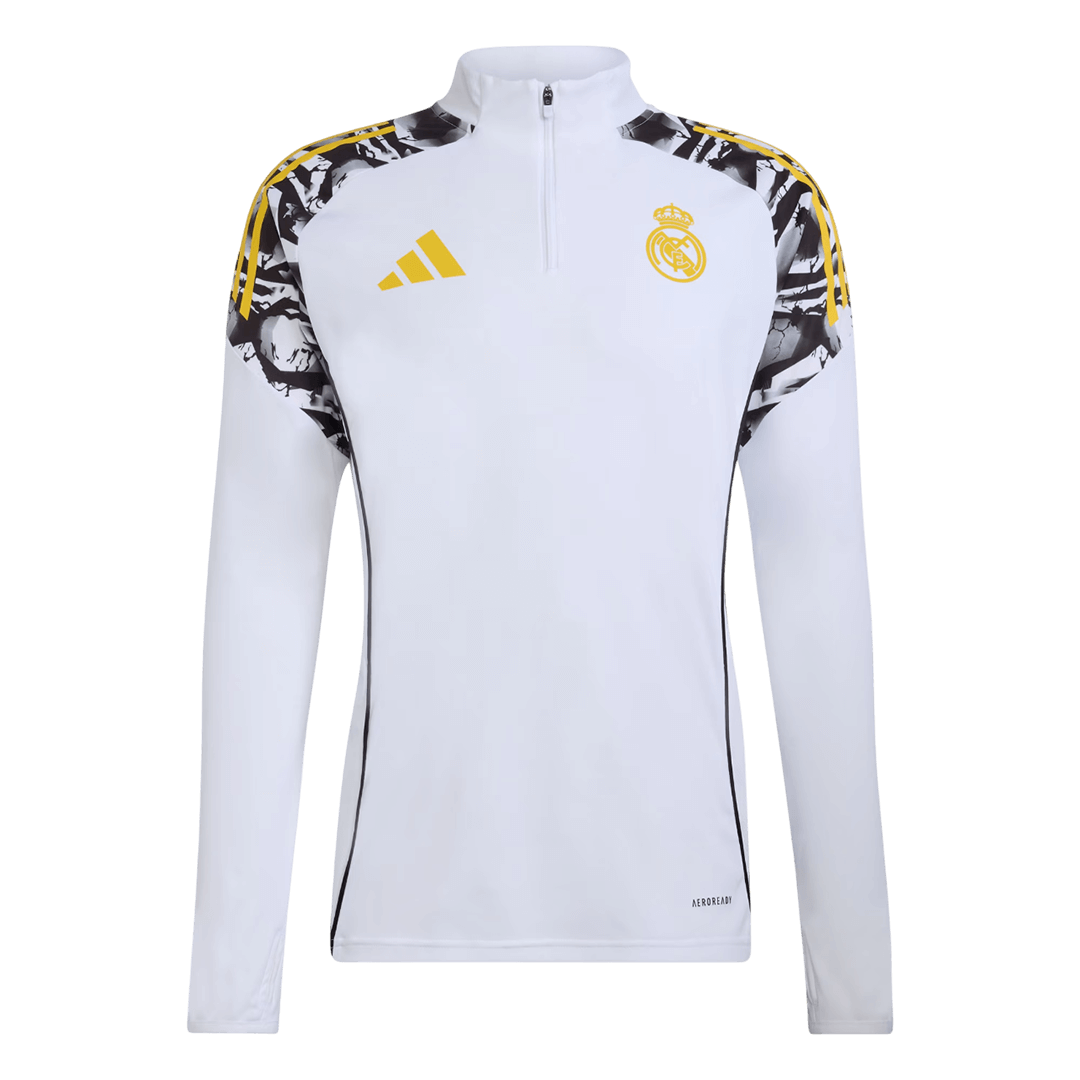 Real Madrid Sweatshirt Kit 2025/26 Enfant Blanc