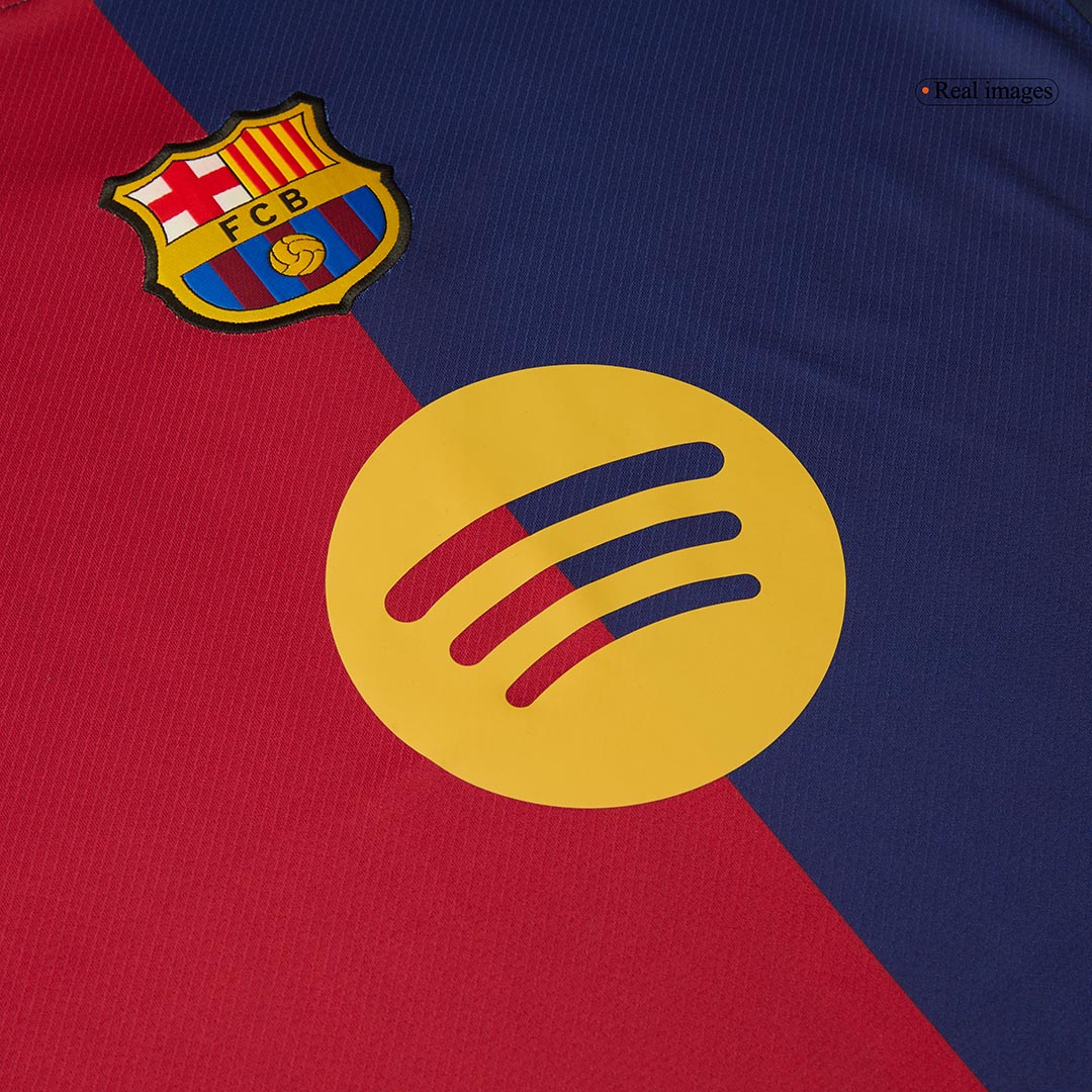 Barcelone Domicile Maillot 125th Anniversaire(Spotify Logo Without Text) 2024/25