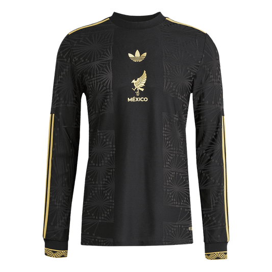 Maillot de Foot Mexique Third Maillot Manches Longues 2025 Authentique - Gold Cup
