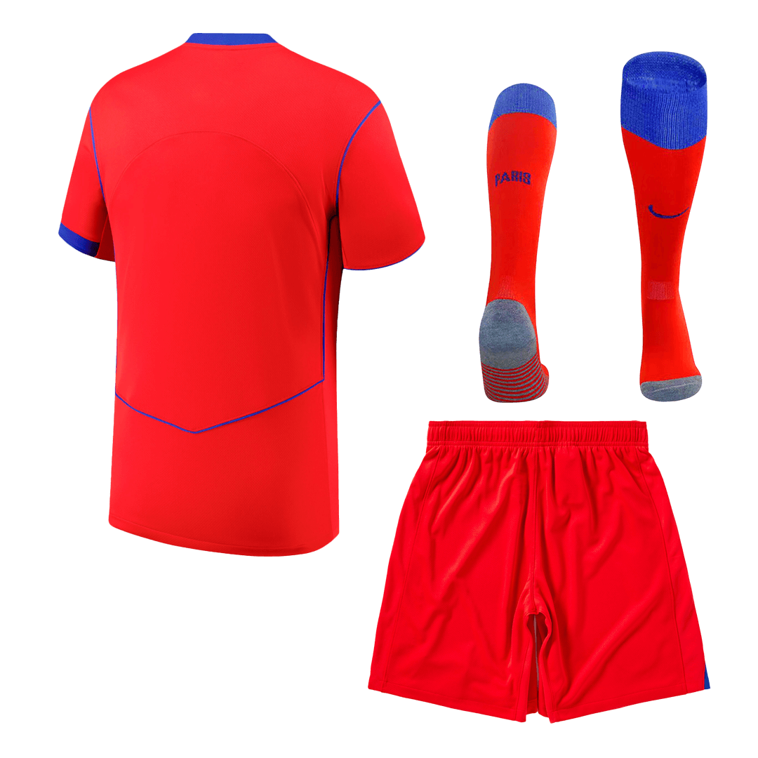 Les Paris Third Maillot Kit 2025/26 Rouge