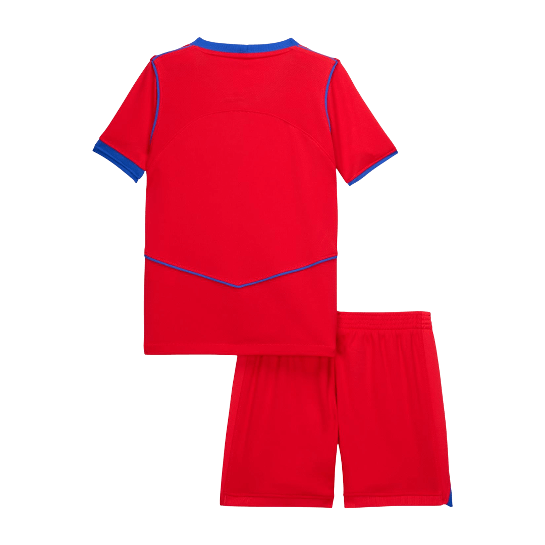 Derde tenue 2025/26 Kids Rood
