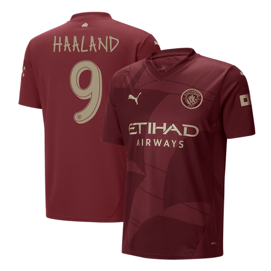 HAALAND #9 Manchester City Third Maillot 2024/25 - UCL - Mon Maillot Foot Store