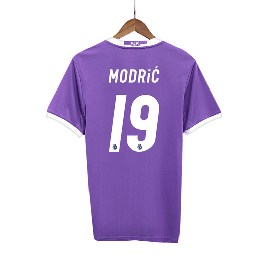 MODRIĆ #19 Retro Real Madrid Extérieur Maillot 2016/17