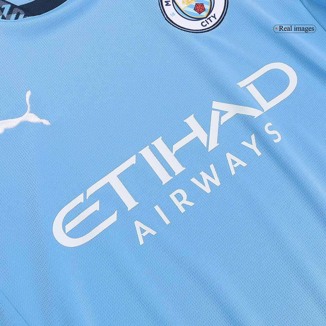 Manchester City Domicile Maillot Kit 2024/25 - Super
