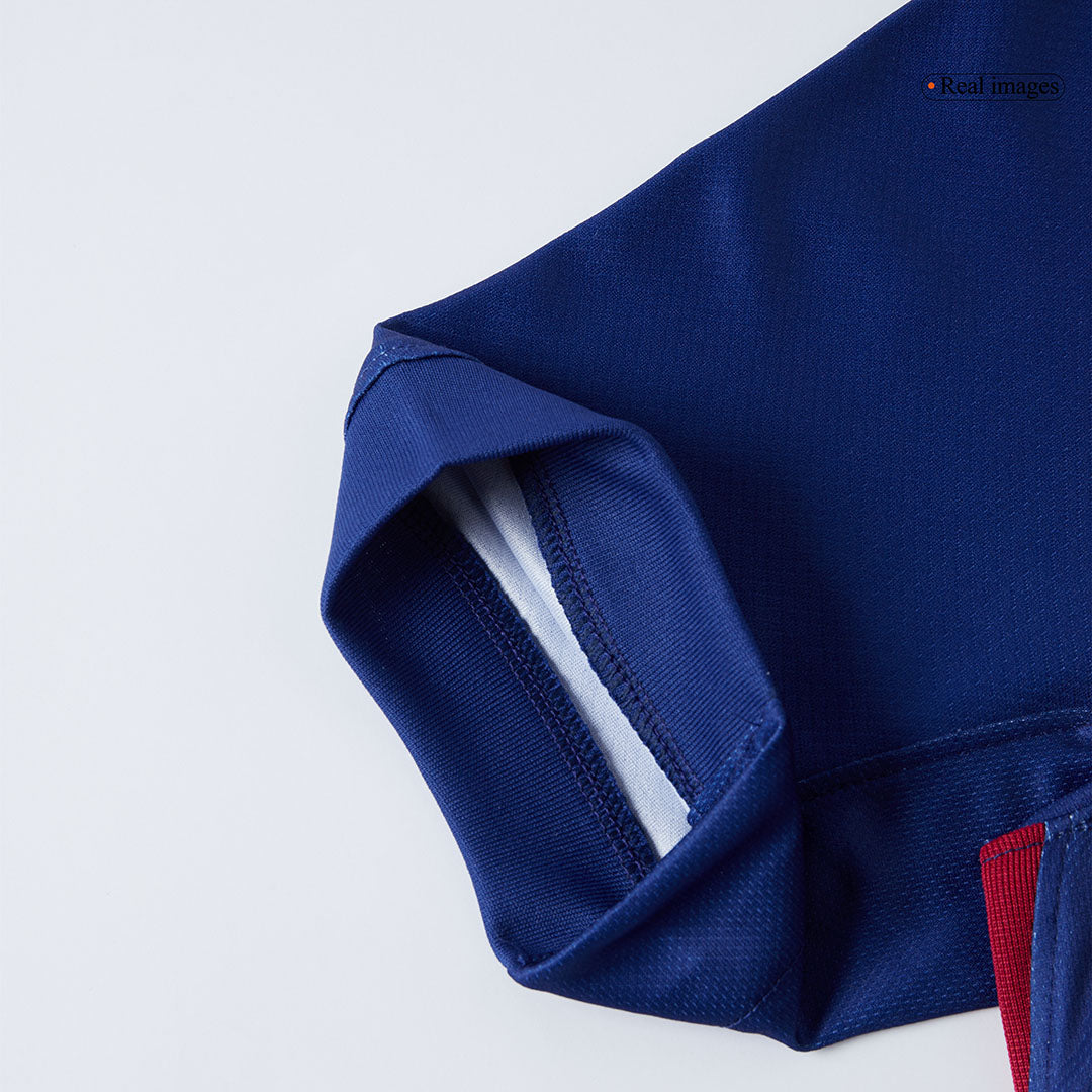 ROONY #28 Barcelone Domicile Maillot 2025/26 Rouge et Bleu - Super