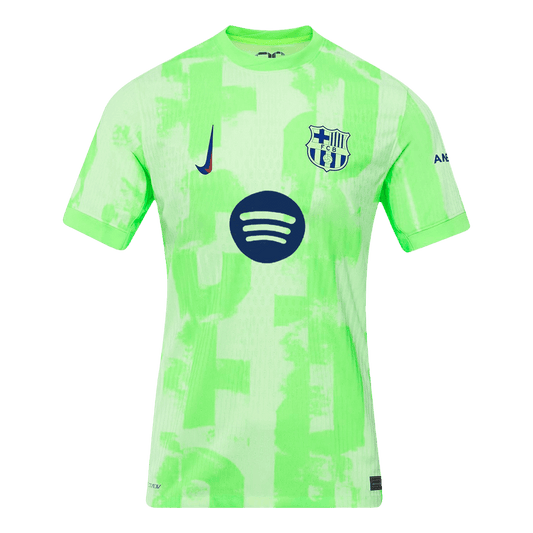 Barcelone Third Maillot 2024/25 Authentique - Spotify Logo Without Text Grande Taille