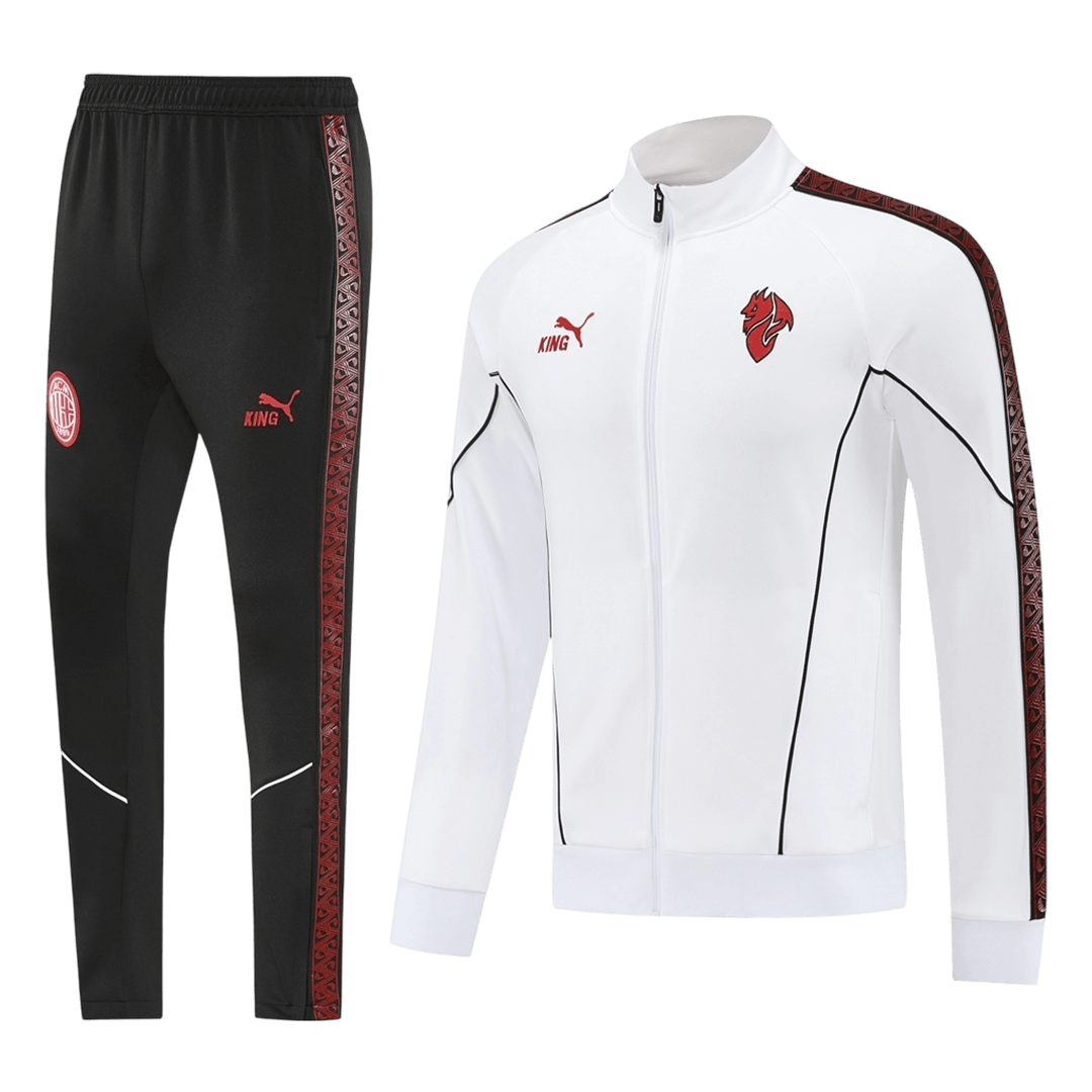 AC Milan Veste de Football Kit 2025/26 Blanc
