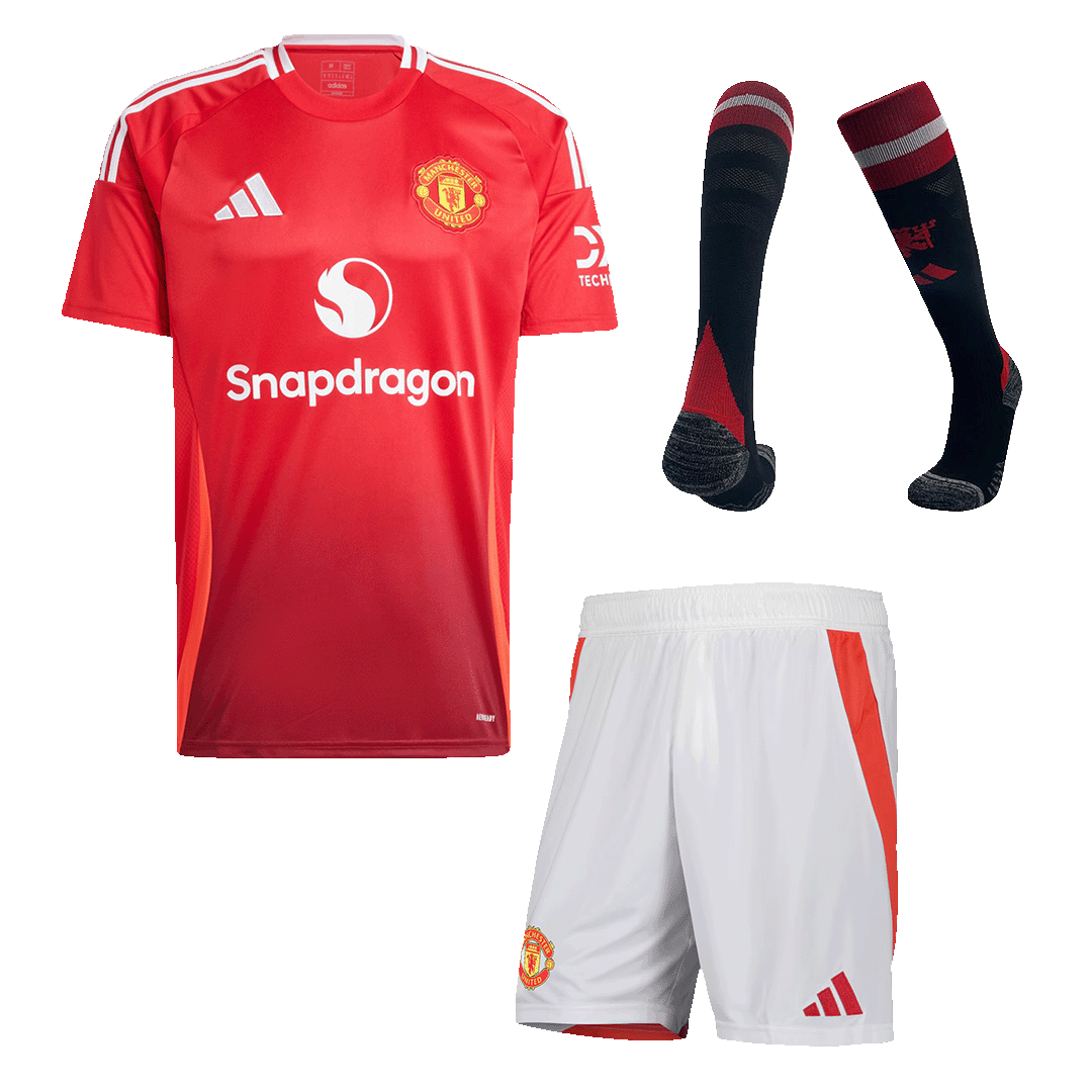 Manchester United Domicile Maillot Kit 2024/25 - Super