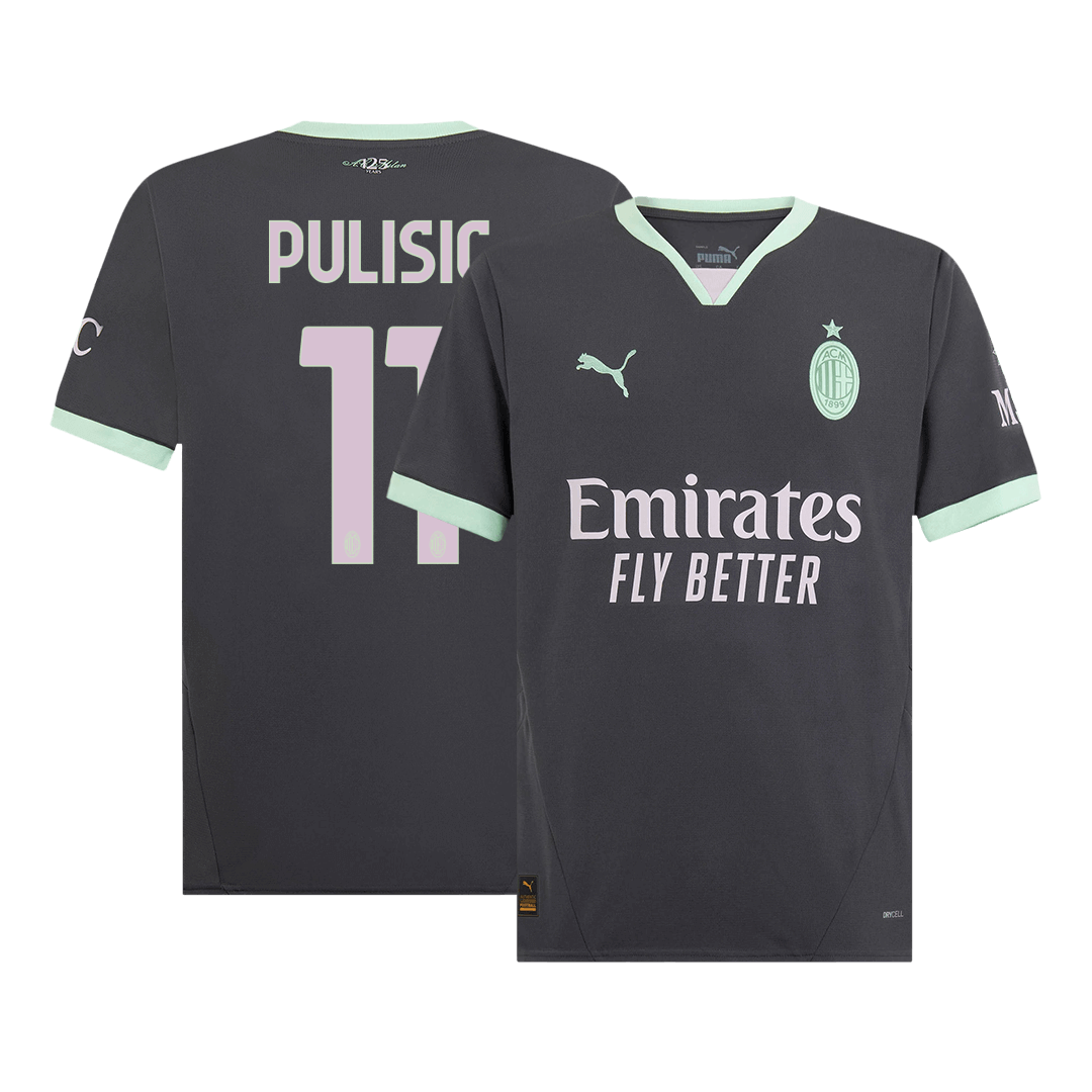 PULISIC #11 Milan AC Third Maillot 2024/25 - Mon Maillot Foot Store