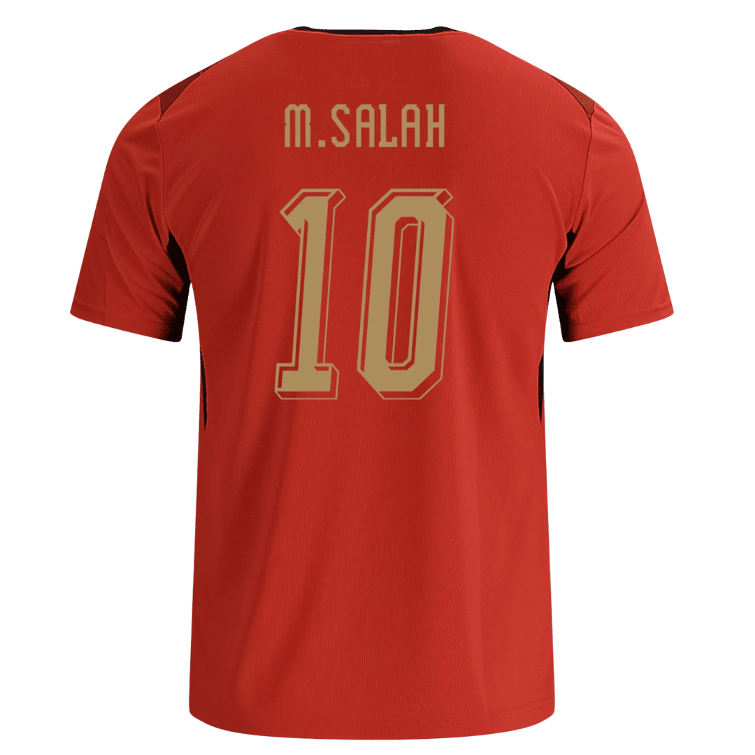 M.SALAH #10 Egypte Thuis Tenue - Wereldbeker 2026 Rood