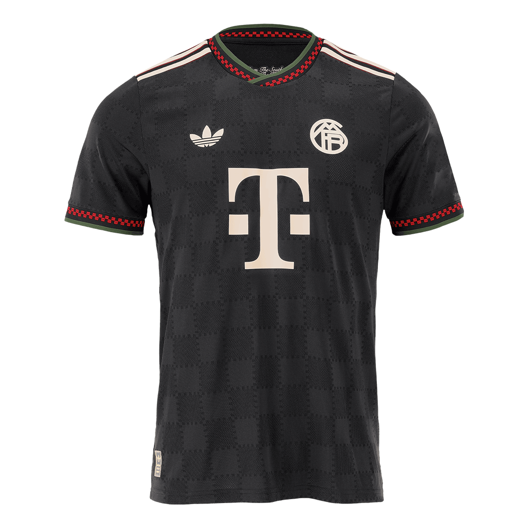 Bayern Munich Third Maillot 2025/26 Noir Authentique