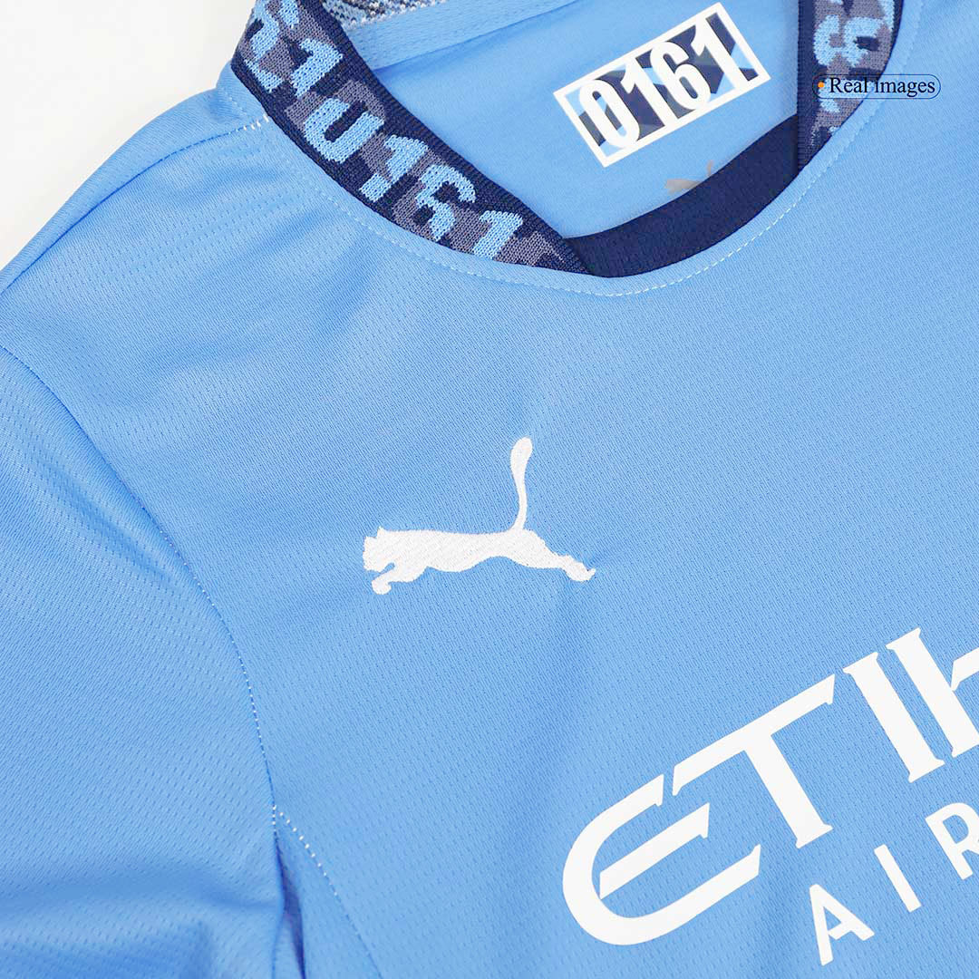 Manchester City Domicile Maillot Kit 2024/25 Enfant