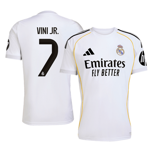 VINI JR. #7 Real Madrid Domicile Maillot 2025/26