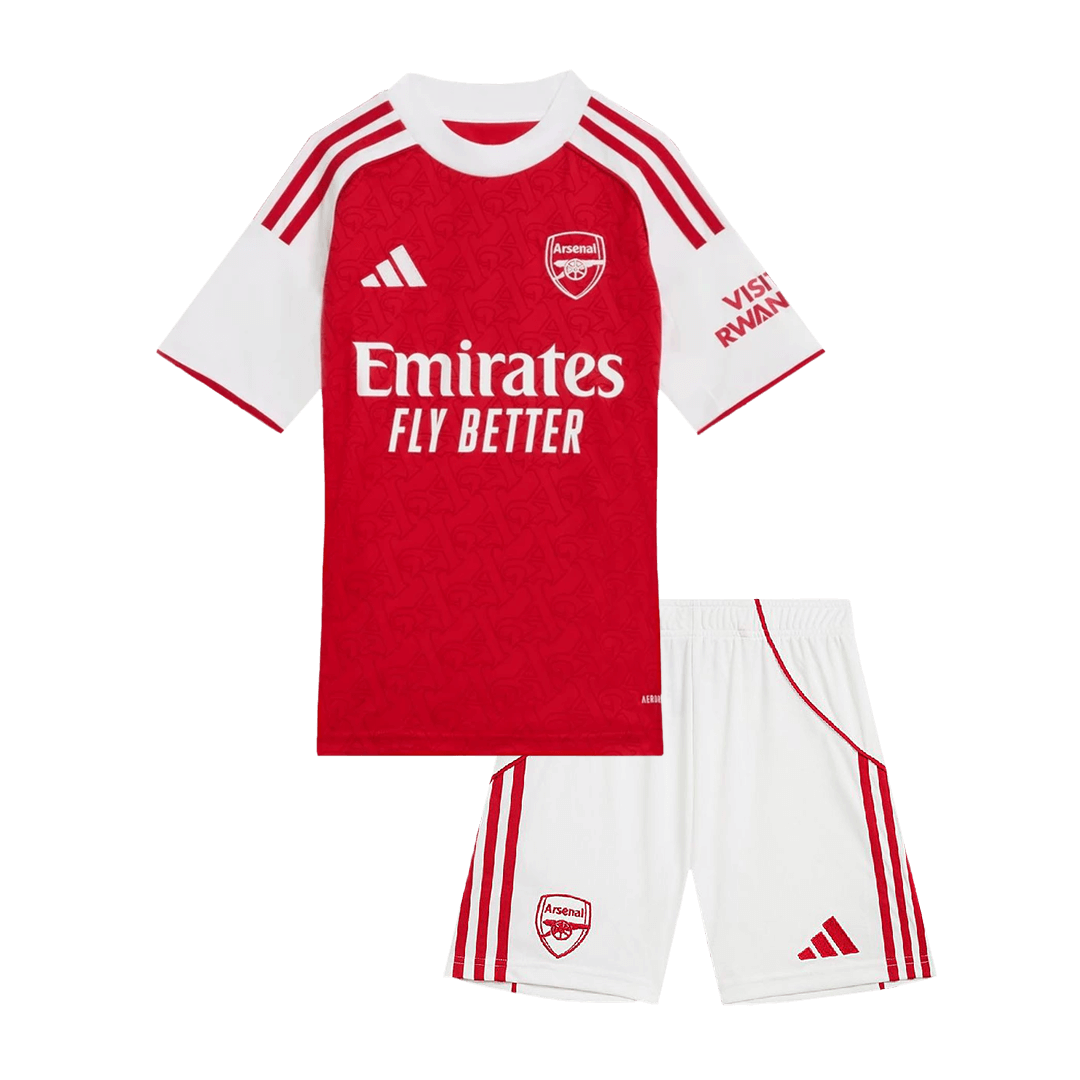 Arsenal Domicile Maillot Kit 2025/26 Enfant