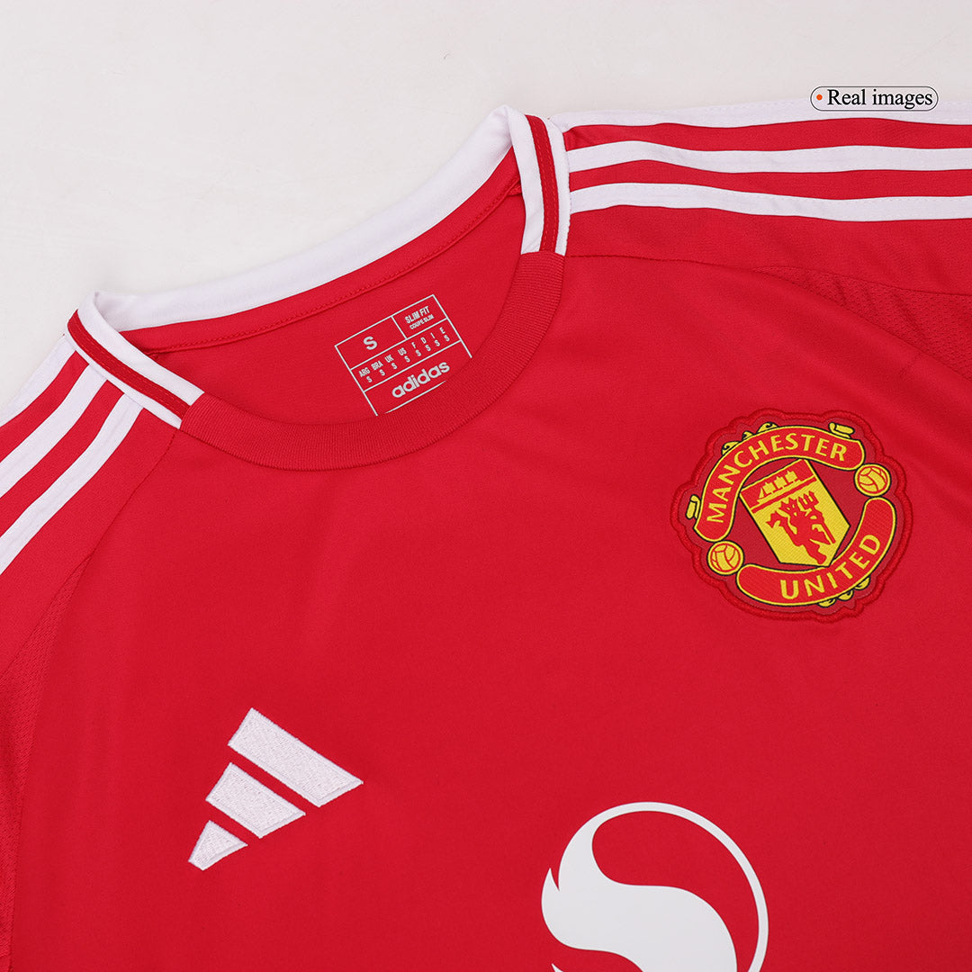 Manchester United Domicile Maillot Manches Longues 2024/25