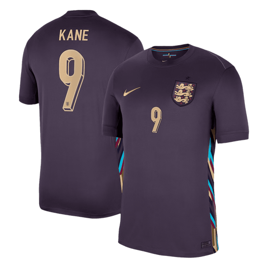 Maillot de Foot KANE #9 Angleterre Extérieur Maillot 2024 - Super