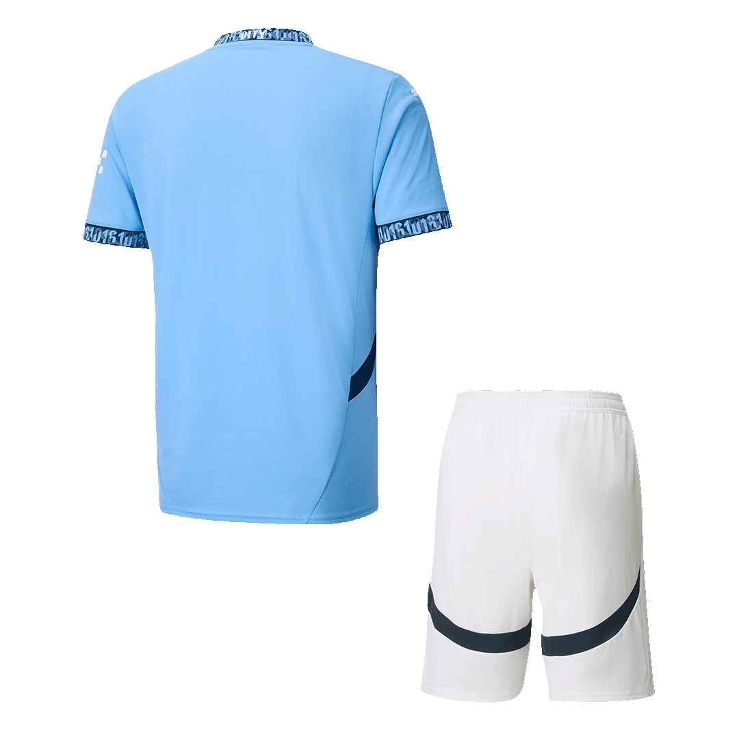 Manchester City Domicile Maillot Kit 2024/25 - Super