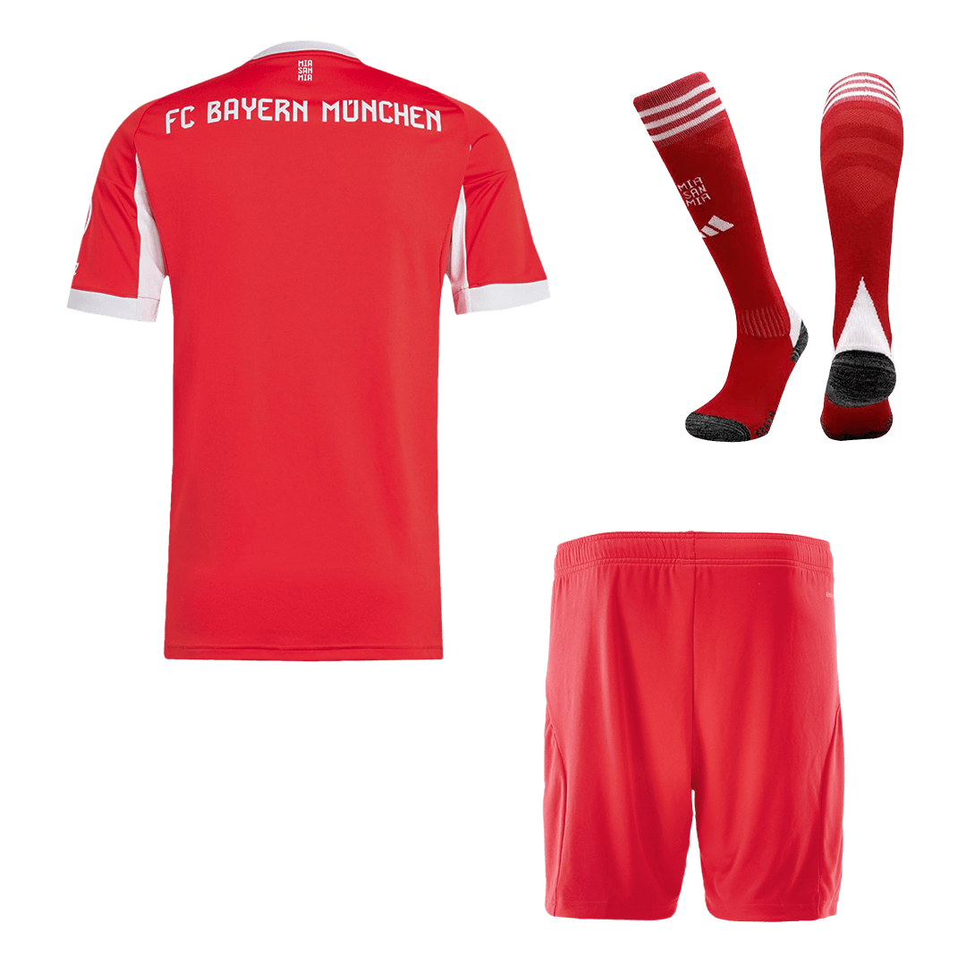 Bayern Munich Domicile Maillot Kit 2025/26 Rouge