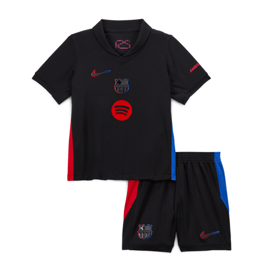 Barcelone Extérieur Maillot Kit 2024/25 - Spotify Logo Without Text Enfant - Mon Maillot Foot Store