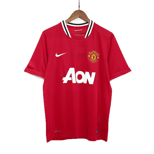 Retro Manchester United Domicile Maillot 2011/12