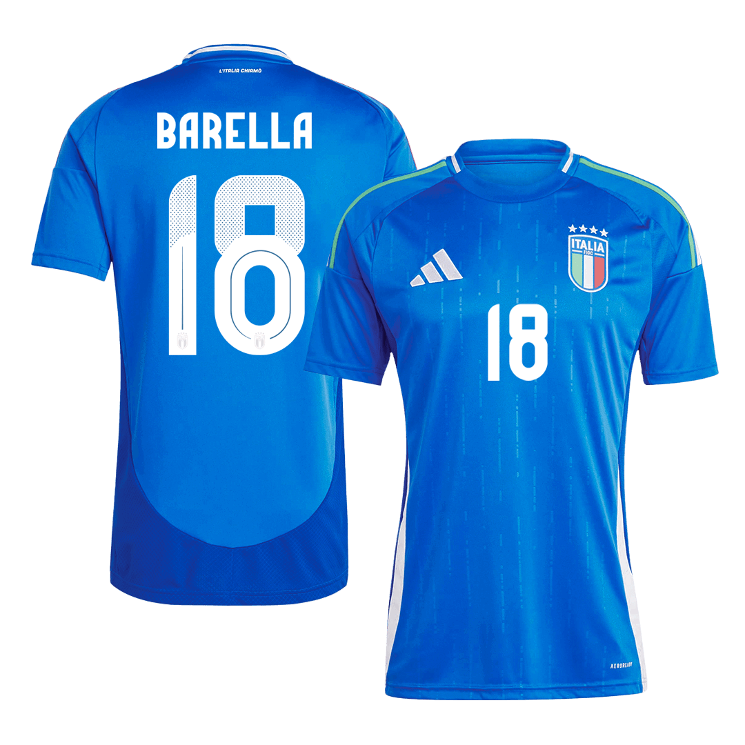 BARELLA #18 Italie Domicile Maillot 2024