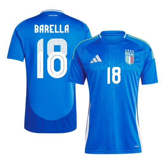 BARELLA #18 Italie Domicile Maillot 2024