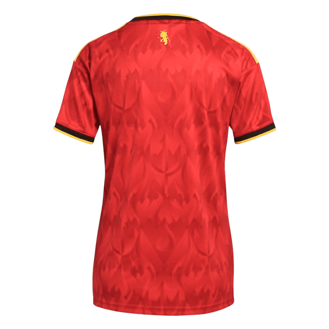 Vrouwen België Thuis Shirt - Wereldkampioenschap 2026 Rood