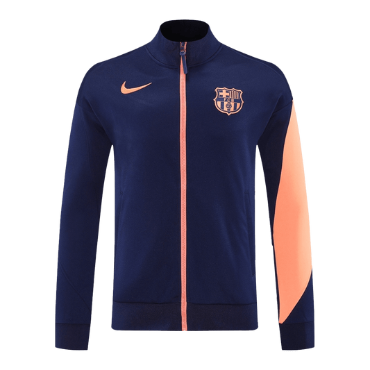 Barcelone Veste de Football 2025/26 Navy&Orange